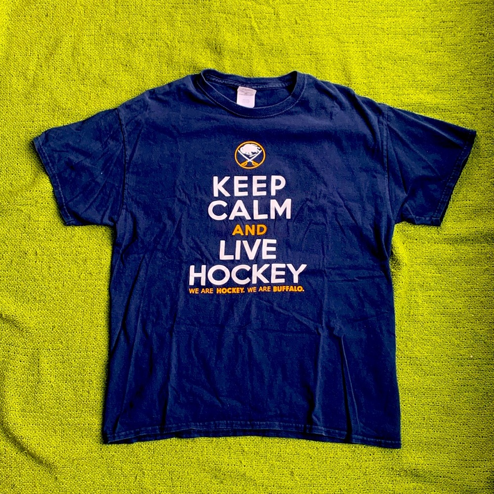 🦬Buffalo Sabres “Keep Calm” Tee🦬